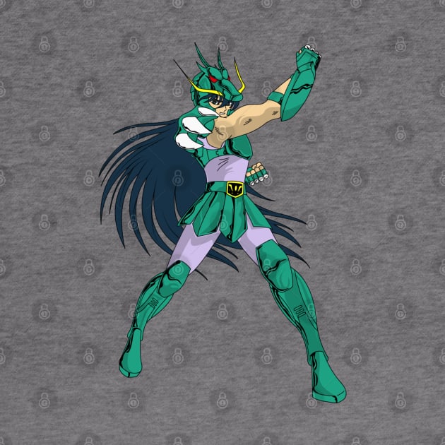 Saint Seiya - Shiryu Dragon by Nykos